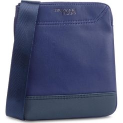 Saszetka TRUSSARDI JEANS - Business Affair 71B00117 Blue Navy/Bluette. Niebieskie torby męskie skórzane Trussardi Jeans, bez wzorów, z jeansu, młodzieżowe. W wyprzedaży za 199,00 zł.