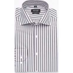 Koszula versone 5012 długi rękaw slim fit szary. Szare koszule męskie Recman, m, bez wzorów, bez kołnierzyka, z długim rękawem. Za 139,00 zł.