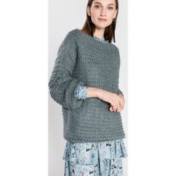 Silvian Heach Benicolet Sweter Niebieski. Niebieskie bluzy damskie Silvian Heach, m, bez wzorów, z wełny, bez rękawów, bez kaptura. Za 404,95 zł.