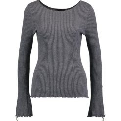Swetry klasyczne damskie: Sisley Sweter grey