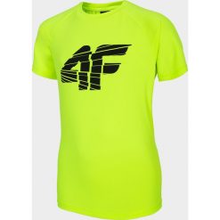Koszulka sportowa chłopięca (122-164). T-shirty chłopięce bez wzorów, z dzianiny, bez rękawów. Za 49,99 zł.