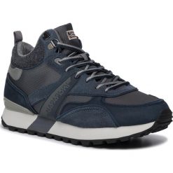 Sneakersy NAPAPIJRI - Rise NA4DX7 Blu Marine 176. Niebieskie sneakersy męskie Napapijri, na co dzień, bez wzorów, z zamszu, marine, bez zapięcia. W wyprzedaży za 349,00 zł.