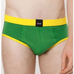 Slipy MF Green. Zielone slipy męskie Astratex, z bawełny. Za 22,99 zł.