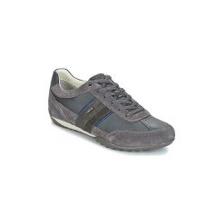 Buty Geox U WELLS C. Szare trampki męskie Geox, bez wzorów, bez zapięcia. Za 373,20 zł.