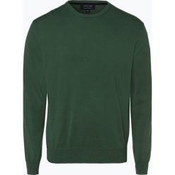Andrew James - Sweter męski, zielony. Zielone swetry męskie marki Andrew James, m, bez wzorów, z dzianiny, klasyczne, z klasycznym kołnierzykiem, bez kaptura. Za 129,95 zł.