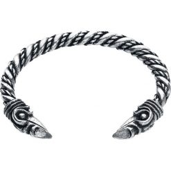 Asgard Large Odin's Raven Bracelet Bransoletka - Mankiet srebrny. Szare bransoletki męskie marki Asgard, srebrne. Za 199,90 zł.