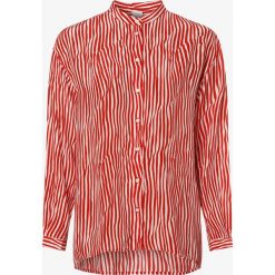 BOSS Casual - Jedwabna bluzka damska – Ceclu, czerwony. Czerwone bluzki damskie BOSS Casual, w paski, z jedwabiu, casualowe, bez kołnierzyka, bez rękawów. Za 549,95 zł.