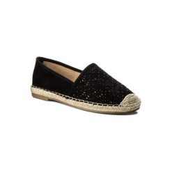 JENNY FAIRY WS56369-5. Czarne espadryle damskie Jenny Fairy, bez wzorów, z materiału, bez obcasa. Za 69,99 zł.