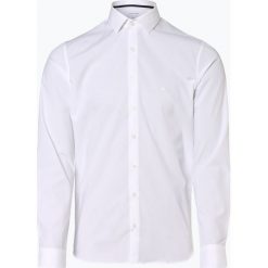 Calvin Klein - Koszula męska – Two Ply, niebieski. Niebieskie koszule męskie m, z bawełny. Za 199,95 zł.