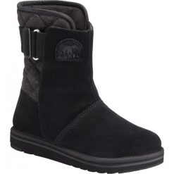 Sorel Śniegowce Newbie Black 37. Czarne buty sportowe damskie Sorel, na zimę, sportowe, bez zapięcia. W wyprzedaży za 309,00 zł.