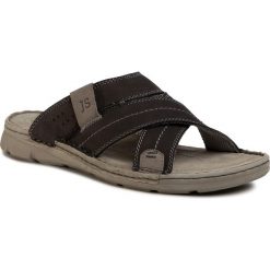 Klapki JOSEF SEIBEL - John 04 16704 869 151 Titan Kombi. Szare klapki męskie Josef Seibel, bez wzorów, ze skóry. Za 279,00 zł.
