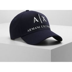 Czapki damskie: Armani Exchange Czapka z daszkiem navy