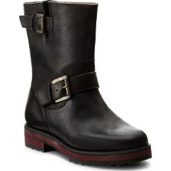 Botki JIL SANDER NAVY - JN29105 Nero 999. Czarne buty zimowe damskie marki Jil Sander Navy, ze skóry. W wyprzedaży za 959,00 zł.