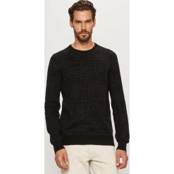 Joop! - Sweter. Czarne swetry męskie JOOP!, xl, bez wzorów, z bawełny, z okrągłym kołnierzem, bez kaptura. Za 649,90 zł.