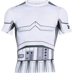 Under Armour Koszulka męska Trooper Full Suit Comp SS biało-czarna r. S (1273450 100). Białe koszulki sportowe męskie Under Armour, m. Za 173,85 zł.