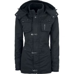 Bomberki damskie: Gothicana by EMP She Rules Kurtka damska czarny