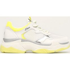 S. Oliver - Buty. Białe buty sportowe damskie S.Oliver, ze skóry ekologicznej. Za 259,90 zł.