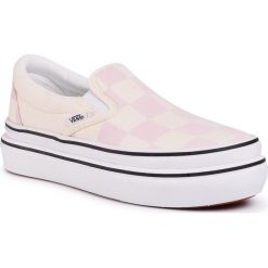Tenisówki VANS - Super Comfycush S VN0A4U1FXT51 (Bgclschcr)Blshngbrdfwtck. Brązowe półbuty damskie Vans, bez wzorów, z materiału, bez zapięcia. W wyprzedaży za 329,00 zł.