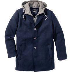 Płaszcze męskie: Płaszcz „Slim fit” bonprix ciemnoniebieski