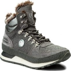 Buty zimowe damskie: Botki BUGATTI - 421-28551-1469-1115 Dark Grey/Grey