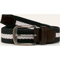 Only & Sons - Pasek. Czarne paski męskie Only & Sons, w paski, z poliesteru. W wyprzedaży za 49,90 zł.