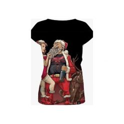 Mrs Santa women's t-shirt. Szare t-shirty damskie marki Mars from venus, s, bez wzorów, bez kołnierzyka. Za 84,50 zł.