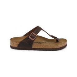 Birkenstock Klapki GIZEH_OILED-LEATHER. Klapki męskie Birkenstock, ze skóry. Za 310,00 zł.