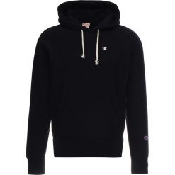 Champion Reverse Weave HOODED Bluza z kapturem black. Czarne bluzy męskie marki Champion Reverse Weave, l, z bawełny, z kapturem. Za 459,00 zł.