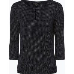 Opus - Koszulka damska – Saskia dot, niebieski. Niebieskie bluzki damskie Opus, bez wzorów, bez kołnierzyka, bez rękawów. Za 139,95 zł.