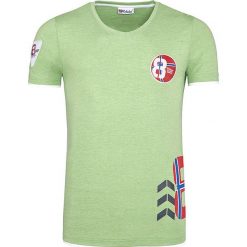 T-shirty męskie: Koszulka „Endrit” w kolorze jasnozielonym