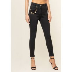 Jeansy Slim Fit Elisabetta Franchi PJ-68S-01E2-V279. Czarne jeansy damskie Elisabetta Franchi, s. W wyprzedaży za 959,00 zł.