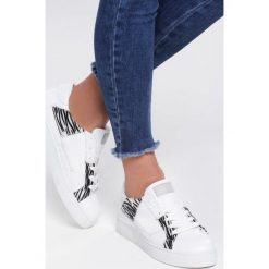 Białe Sneakersy Enact. Białe buty sportowe damskie Inny. Za 119,99 zł.