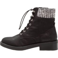 Botki damskie: ONLY SHOES ONLALEXANDRA WINTER BOOTIE Botki sznurowane black