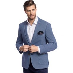 Marynarka NICOLA MANS000050. Niebieskie marynarki męskie Giacomo Conti, na lato, m, bez wzorów, z elastanu. Za 699,00 zł.