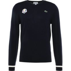 Lacoste Sport RYDER CUP Sweter marine/blanc. Niebieskie swetry klasyczne męskie marki Lacoste Sport, m, z materiału. Za 599,00 zł.