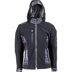 Kurtki damskie: W-TEC Kurtka motocyklowa damska z kapturem NF-2781 Kolor czarno-szara r. XXL (12050)