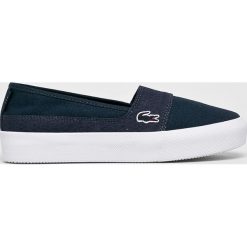 Lacoste - Tenisówki Marice Plus Grand 119. Niebieskie trampki i tenisówki damskie Lacoste, bez wzorów, z gumy, bez zapięcia. W wyprzedaży za 249,90 zł.