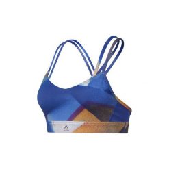 Biustonosze Reebok Sport Biustonosz Yoga Hero Strappy Padded. Niebieskie biustonosze sportowe damskie marki Reebok Sport, s, bez wzorów. Za 149,00 zł.