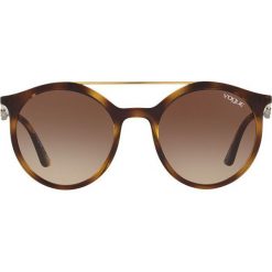 Vogue Eyewear - Okulary 0VO5242S. Pomarańczowe okulary przeciwsłoneczne damskie marki VOGUE Eyewear, okrągłe. W wyprzedaży za 369,90 zł.