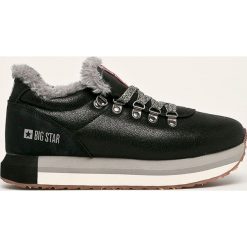 Big Star - Buty. Czarne buty sportowe damskie BIG STAR, bez wzorów, z gumy, sportowe. W wyprzedaży za 139,90 zł.