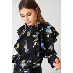 Bluzki asymetryczne: Gestuz Bluzka Aia – Black