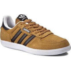Buty adidas - Leonero BB8534 Mesa/Cblack/Ftwwht. Pomarańczowe buty sportowe damskie Adidas, bez wzorów, ze skóry, eleganckie, bez obcasa, na płaskiej podeszwie, bez zapięcia. W wyprzedaży za 209,00 zł.
