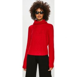 Tally Weijl - Sweter. Czerwone golfy damskie TALLY WEIJL, l, z dzianiny, z krótkim rękawem. Za 119,90 zł.