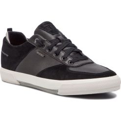 Sneakersy GEOX - U Kaven A U926MA 022ME C9999 Black. Czarne sneakersy męskie Geox, bez zapięcia. Za 429,00 zł.