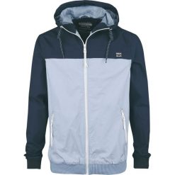 Sublevel Men's Block Zip Jacket Bluza z kapturem rozpinana niebieski/ciemnoniebieski. Niebieskie bluzy męskie marki Sublevel, s, bez wzorów, z kapturem, bez rękawów, z kapturem. Za 164,90 zł.
