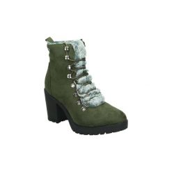Śniegowce Xti 48454. Zielone buty zimowe damskie marki Xti. Za 263,62 zł.
