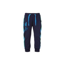 LEGO WEAR Duplo Boys Spodnie PARKER 601 midnight blue. Niebieskie spodnie chłopięce marki LEGO Wear, w kolorowe wzory, z bawełny. Za 79,00 zł.