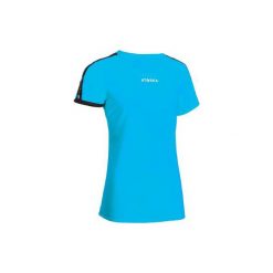 Koszulka do piłki ręcznej H100C jasnoniebieska damska. Niebieskie koszulki damskie ATORKA, xl, bez wzorów, z poliesteru, bez kołnierzyka. Za 34,99 zł.