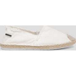 Big Star - Espadryle. Białe espadryle damskie BIG STAR, bez wzorów, z materiału, bez obcasa, na obcasie. W wyprzedaży za 69,90 zł.
