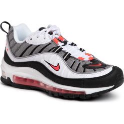 Buty NIKE - Air Max 98 AH6799 004 White/Solar Red/Dust. Szare buty sportowe damskie Nike, bez wzorów, ze skóry ekologicznej, sportowe, nike air max. W wyprzedaży za 499,00 zł.